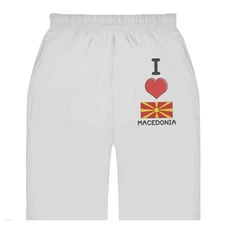 'I Love Macedonia' Adult Sweatpants / Joggers (JO032820)