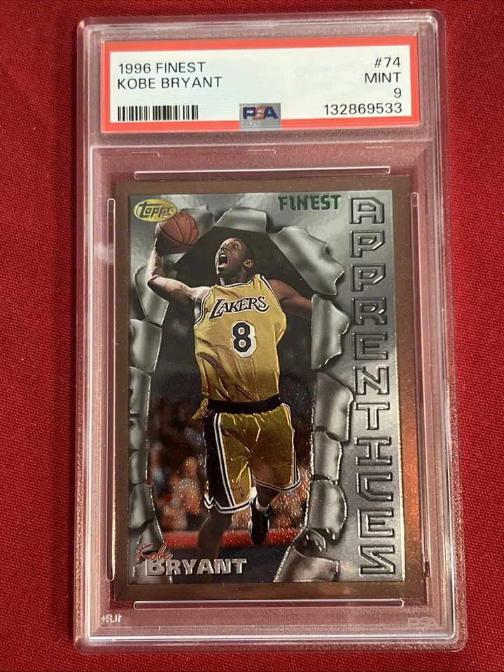 Finest Kobe Bryant #74 (RC) 1996 PSA 9 Foto 4 de 4