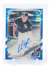 ANDREW VAUGHN 2021 TOPPS CHROME SAPPHIRE ROOKIE AUTOGRAPH #RA-AV WHITE SOX Q3178