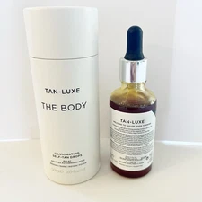 TAN LUXE Medium/Dark The Body Illuminating Self-Tan Drops 1.69 oz NIB! $60 MSRP