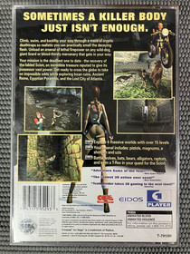SEGA Sega Saturn - Tomb Raider CIB w/ Reg Card Tested (Case Cracked)
