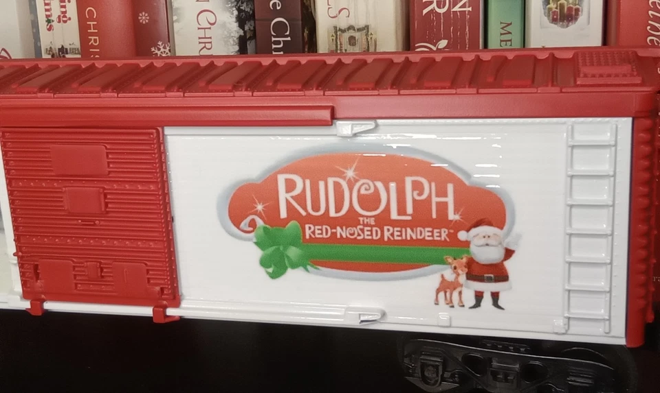 O gauge Rudolph the red nosed reindeer Christmas scale train boxcar lionel - Image 3 of 4