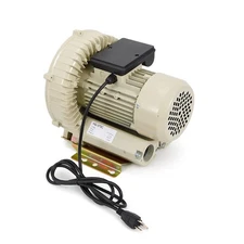 110V Industrial Fish Pond Tank Air Pump Blower Oxygen Aerator 370W 12kpa Durable