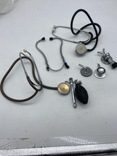 vintage stethoscope parts lot estate find untested