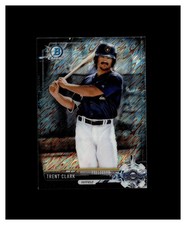 2017 Bowman Chrome Mini Prospects Black Shimmer Refractor Trent Clark /100