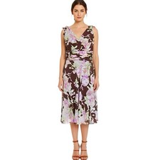Y2K Dj Summers Dress Womens Floral Brunch Outfit Garden Party Cocktail Feminine