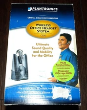 Plantronics CS50 Ear Hook Headset With HL 10 Handset Lifter Wireless Office
