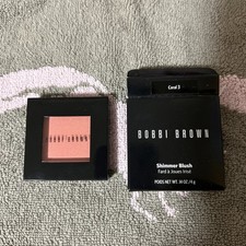 Bobbi Brown Shimmer Blush Shade CORAL 3 Full Size 0.14oz/4g NEW IN BOX AUTHENTIC