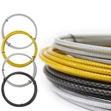 BikeBraided Cable Slick Lube Shift Weave Brake Hose Derailleur Shifter Line Wire