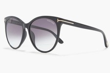   SALE- TOM FORD Maxim Gradient Smoke Cat Eye Ladies Sunglasses FT0787 01B 59