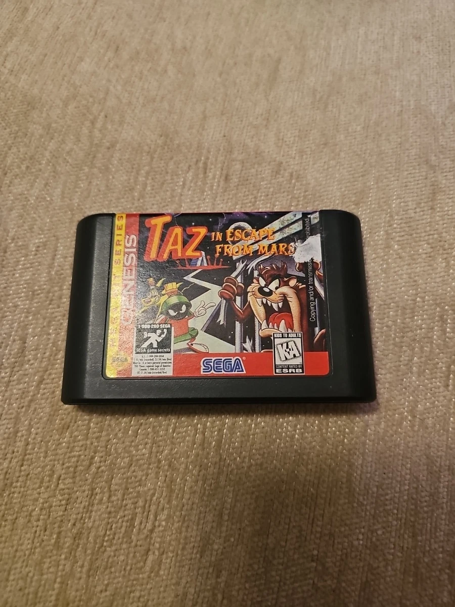 Taz In Escape om Mars Megadrive - Jeux Vidéo - Rakuten