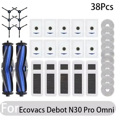 Replacement Parts for ECOVACS N30 Pro Omin Debot N30 Omin Robot Vacuum Cleaner