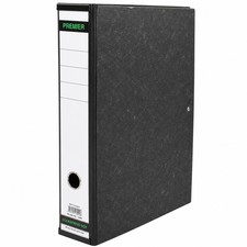 10 x Foolscap A4 Box Files 75mm Cloudy Grey Document Storage Files