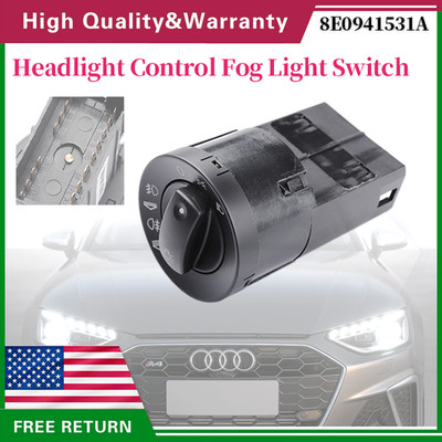 New 8E0941531A Headlight Switch For Audi A4 B6 B7 2002-2008 Front Rear Fog