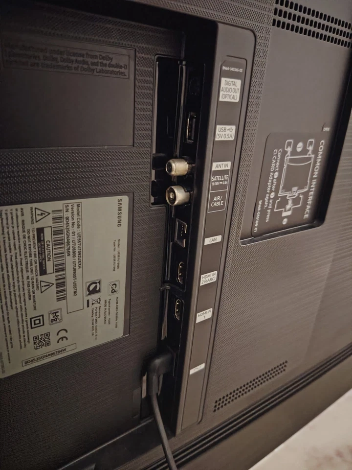 Tv 55'' samsung 4K QLED + cavo antenna TV Oehlbach. LEGGERE DESCRIZIONE. - Immagine 4 di 4