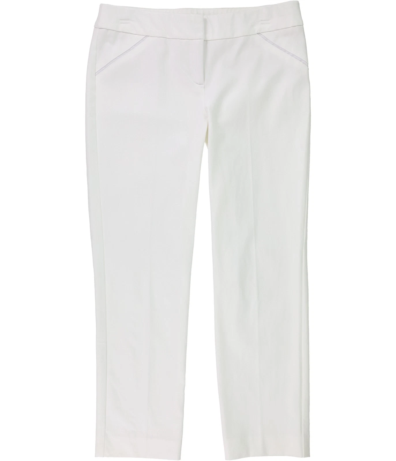 Alfani Womens Solid Tapered Slim Cropped Capri Casual Pants, white, 6
Opens in a new window or tab