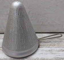 Vintage Aluminum Colander Sieve - REPLACEMENT ITEM - Canning Strainer, Unbranded