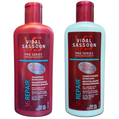 Vidal Sassoon Pro Series Restoring Repair Shampoo & Conditioner Set 12oz NEW HTF