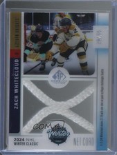 2024-25 SP Game Used Winter Classic Net Cord Relics 19/35 Zach Whitecloud 1j6p