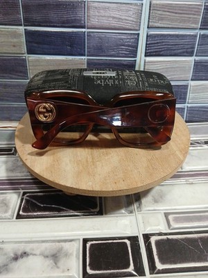 Gucci GG0141S 002- 53-20-140-Optyl Square Sunglasses Made in Italy