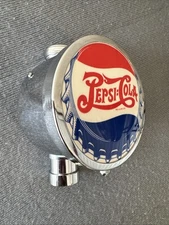 Vintage Rare Pepsi-Cola Musical Fountain Dispenser Head, double-dot Excellent