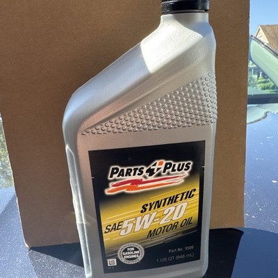 Parts Plus Full Synthetic 5w-20 Motor Oil 1 Quart