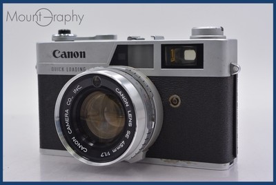 【AS IS】 Canon Canonet QL17 45mm F1.7 FromJapan #mj5874