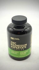 Optimum Nutrition Zinc Magnesium Aspartate ZMA Capsules 180 Ct
