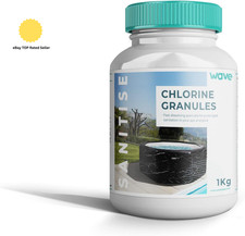 Chlorine Granules for Hot Tubs and Swimming Pools – Fast Acting - Disinfects An