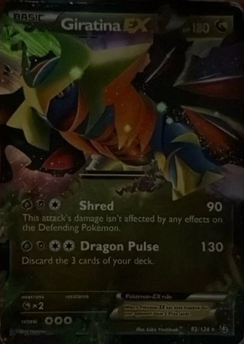 Giratina-EX Dragons Exalted #124