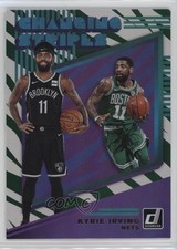 2019-20 Panini Donruss Changing Stripes Green Flood Kyrie Irving #6 15fy
