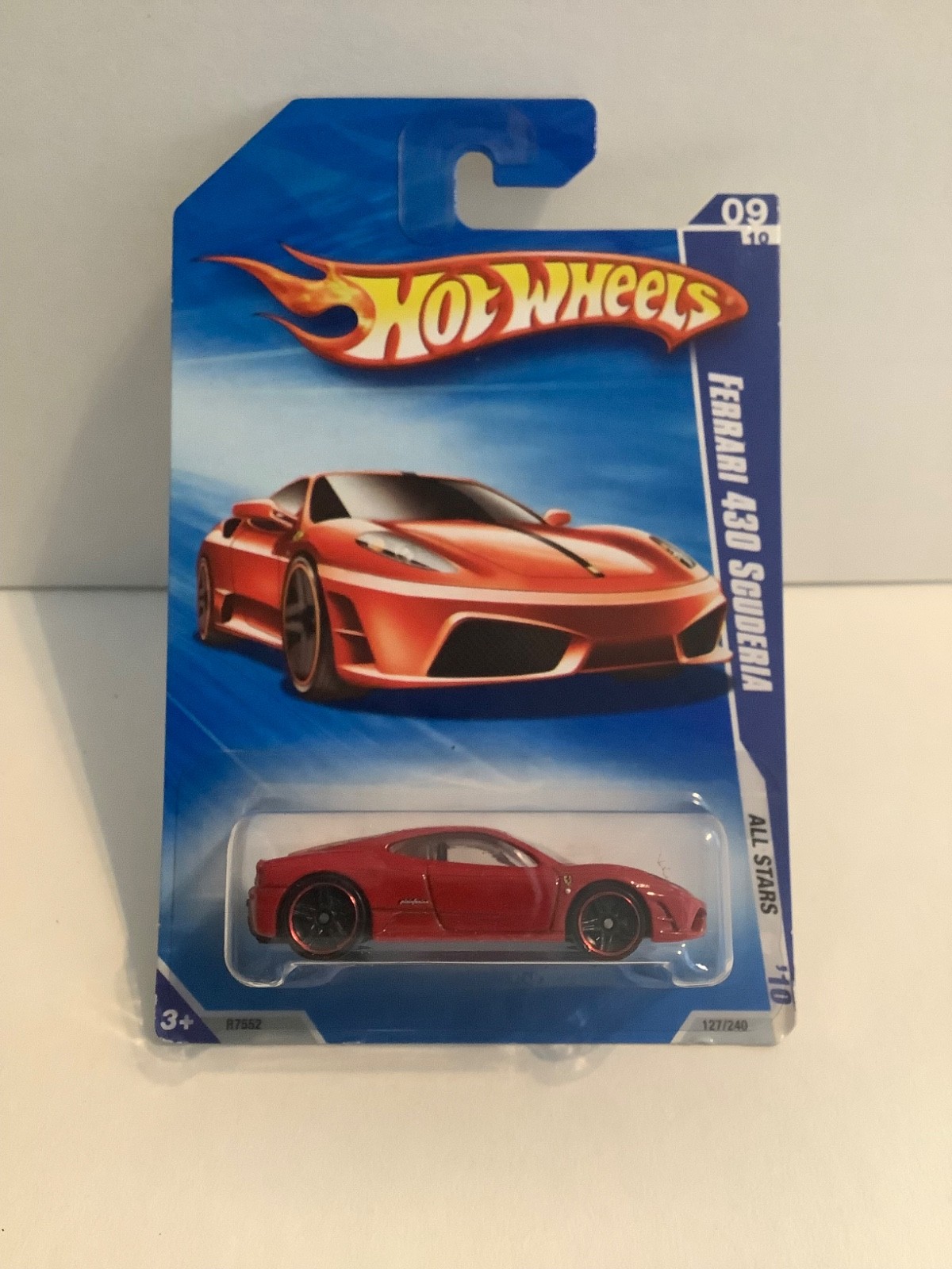 Hot Wheels 2010 All Stars Ferrari 430 Scuderia Red - Walmart Exclusive