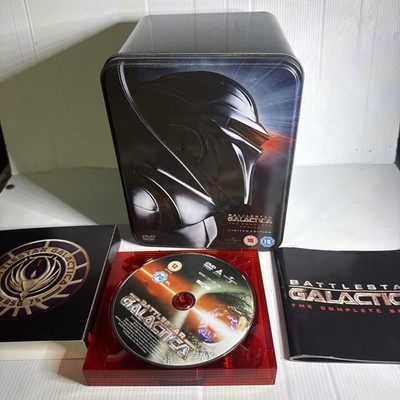 Battlestar Galactica - The Complete Series Limited Edition Steel Tin (DVD, 2009)