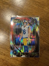 Joshua Karty Rookie 2024 Panini Select Club Level Red & Blue Shock