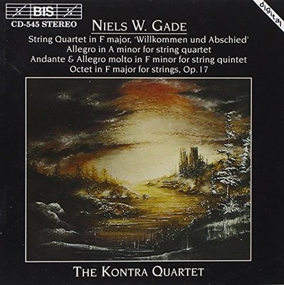 Gade: String Quartet in F Major, Allegro, Andante & Allegro, Octet, The Kont CD
