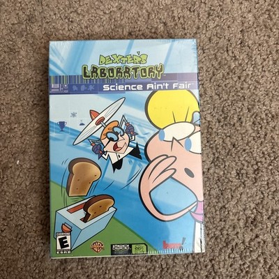 Dexter's Laboratory Science Ain't Fair 2001 Rare  Sealed New Cartoon Network