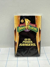 Vintage Rare MMPR Go Go Power Rangers Saban Single Cassette Tape NOS