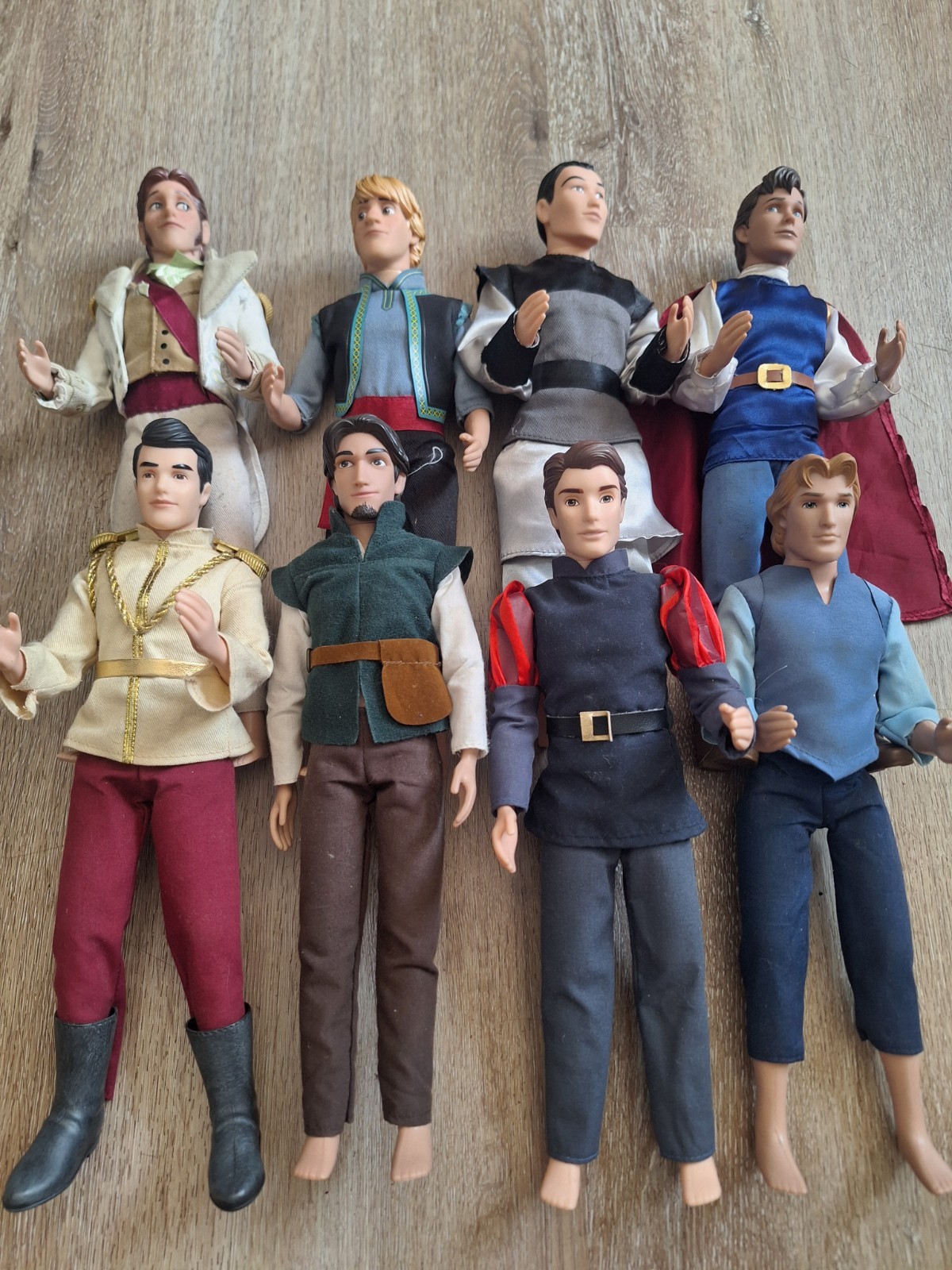 Disney Prince Doll Lot