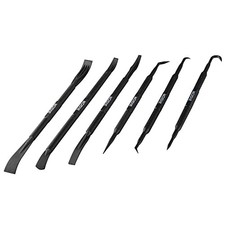 56001 Non-Marring Pick and Pry Bar Set, 6 PCS Removal Lever Set Replacing