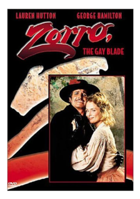 Zorro, The Gay Blade (DVD, 1981, George Hamilton, Lauren Hutton