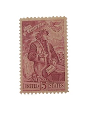 US. 1268. 5c. Dante Alighieri, Italian Poet. 1965 UNUSED - SEE PICS