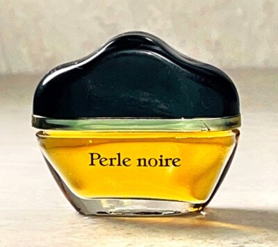 Perle Noir Perfume Miniature AVON 0.13oz/4ml PURE PARFUM Very Rare NEW WOB Full