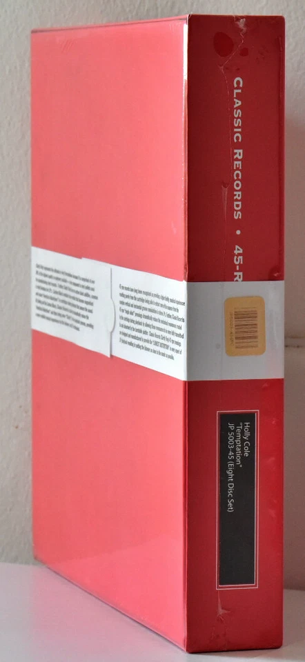 AUDIOPHILE CLASSIC RECORDS CLARITY HOLLY COLE "Temptation" 200g #8x45rpm LP SS - Image 3 of 4