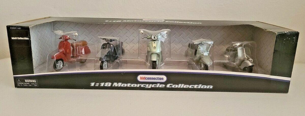 Maisto Vespa 1:18 Motorcycle Collection Rare Set Diecast Kid Maisto Vespa 1:18 Motorcycle Collection Rare Set Diecast Kid
