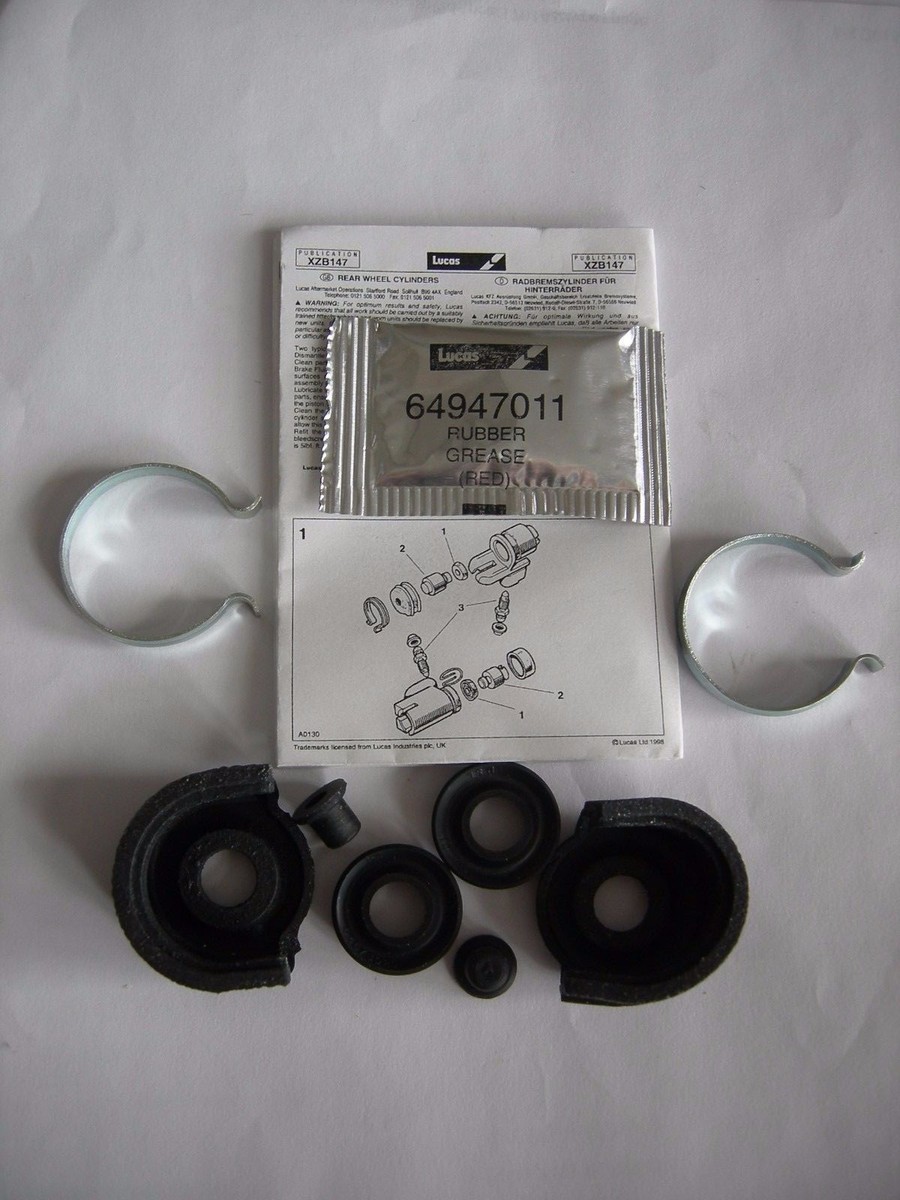 MORGAN LUCAS 4/4 PLUS FOUR PLUS EIGHT 8 REAR WHEEL CYLINDER REPAIR