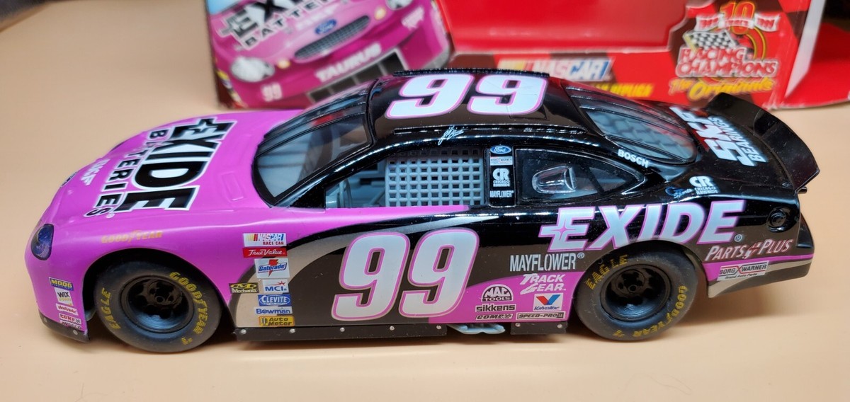 JEFF BURTON #99 EXIDE 1/24 RACING CHAMPIONS 1998 NASCAR