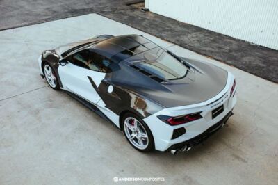 Dry Carbon Roof Replacement For 2020-2023 Chevrolet Corvette C8 Stingray