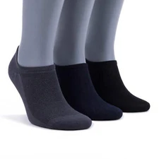 Men’s Bamboo No Show Socks – (3 Pack)-443