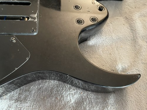 Ibanez GIO GRG Series Guitar Body Black Loaded Bridge Left Handed - Picture 11 of 13