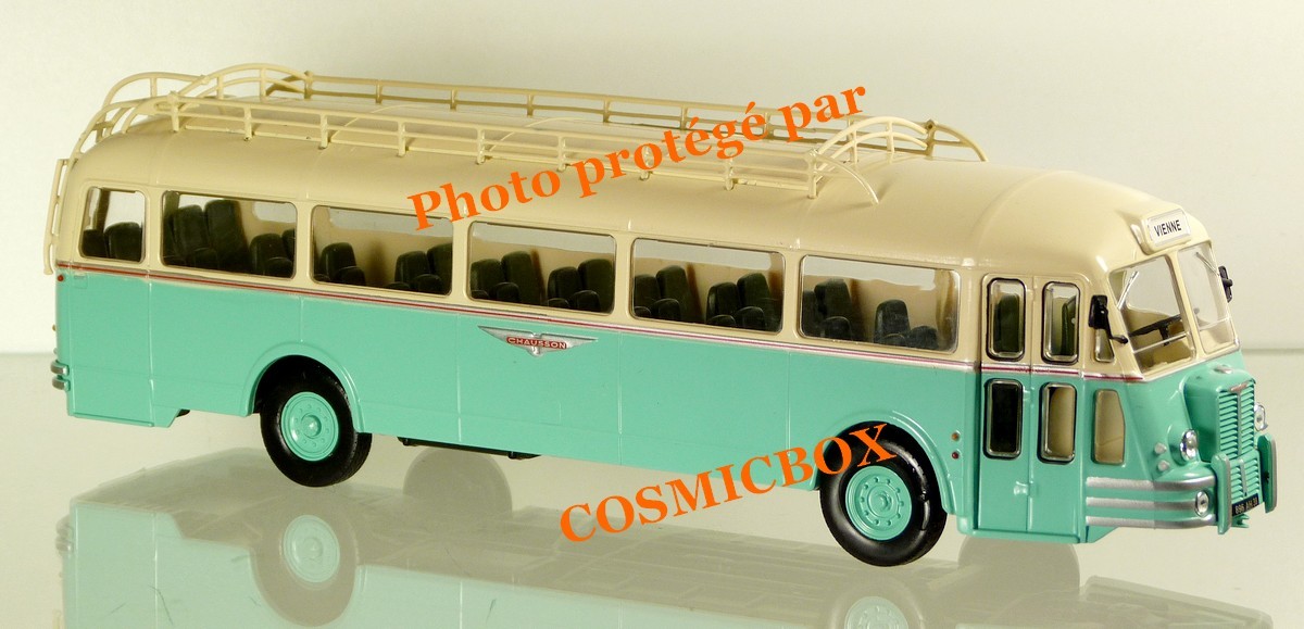 Bus the CHAUSSON APH pig's nose of 1950 iron coach spanish passenger vehicle NEW